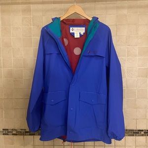 Vintage Columbia rain jacket